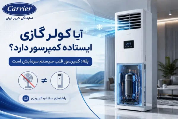 آیا کولرگازی ایستاده کمپرسور دارد
