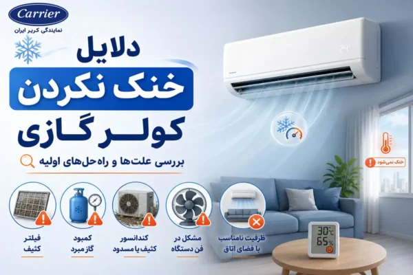 دلایل خنک نکردن کولرگازی