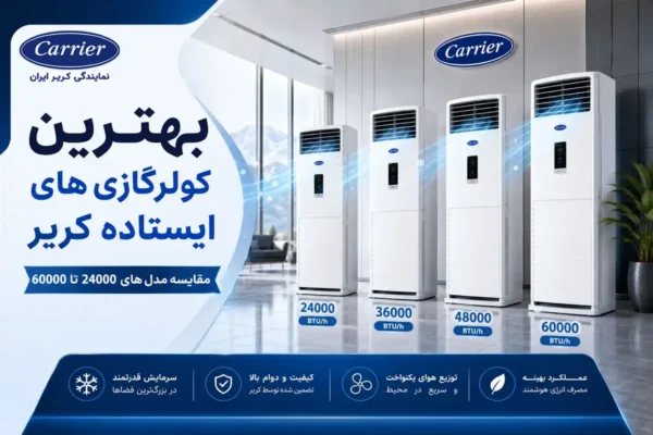 بهترین کولرگازی های ایستاده کریر